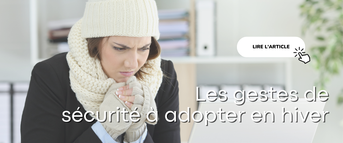 Les gestes de sécurité au travail à adopter en hiver