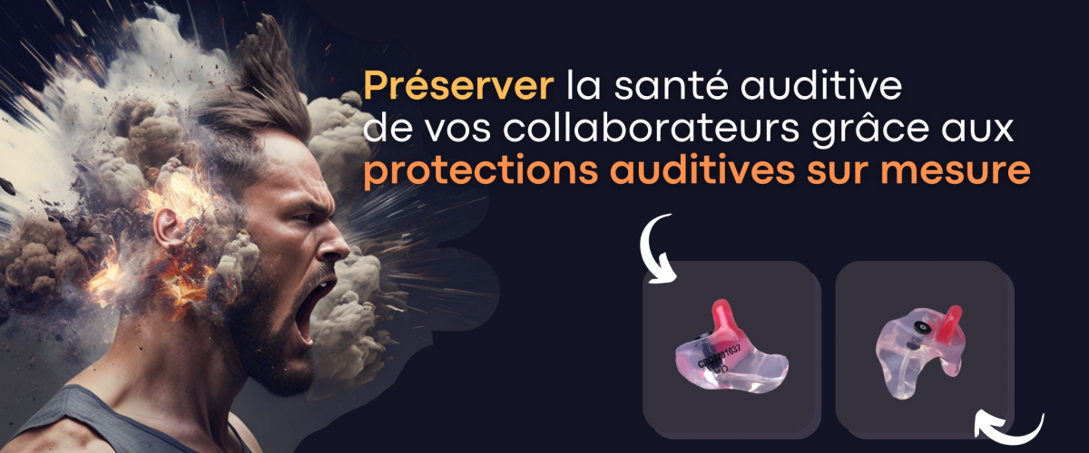 Découvrez comment préserver la santé auditive de vos employés grâce à la protection auditive sur mesure professionnelle